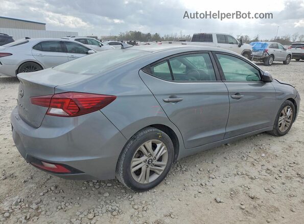 KMHD84LF1KU736857 2019 HYUNDAI ELANTRA Gray 
