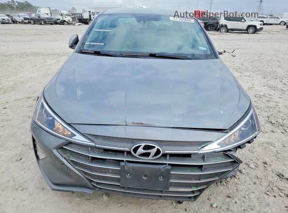 KMHD84LF1KU736857 2019 HYUNDAI ELANTRA Gray 