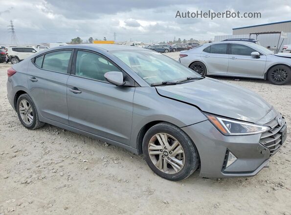 KMHD84LF1KU736857 2019 HYUNDAI ELANTRA Gray 