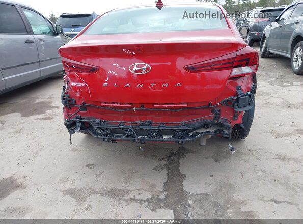 KMHD84LF1LU994801 2020 HYUNDAI ELANTRA Red Vista frontal