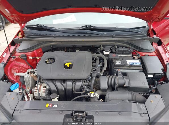 KMHD84LF1LU994801 2020 HYUNDAI ELANTRA Red Vista trasera