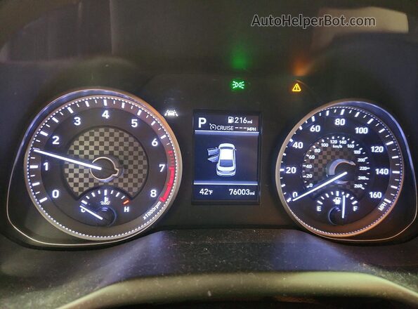 KMHD84LF3KU780004 2019 HYUNDAI ELANTRA Красный 
