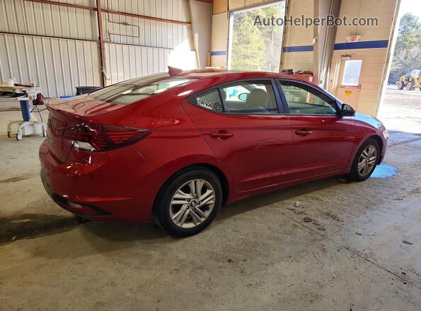 KMHD84LF3KU780004 2019 HYUNDAI ELANTRA Красный 