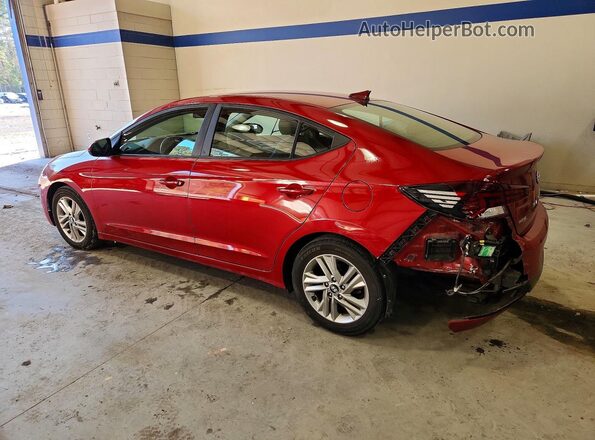 KMHD84LF3KU780004 2019 HYUNDAI ELANTRA Красный 