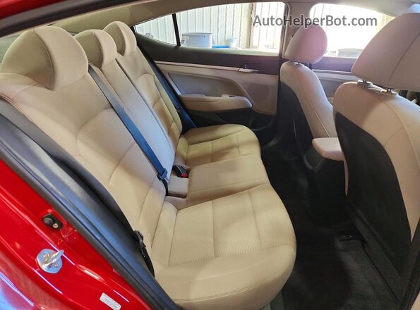 KMHD84LF3KU780004 2019 HYUNDAI ELANTRA Красный 