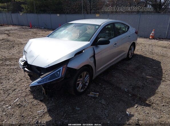 KMHD84LF4KU731104 2019 HYUNDAI ELANTRA Gray Przód lewy