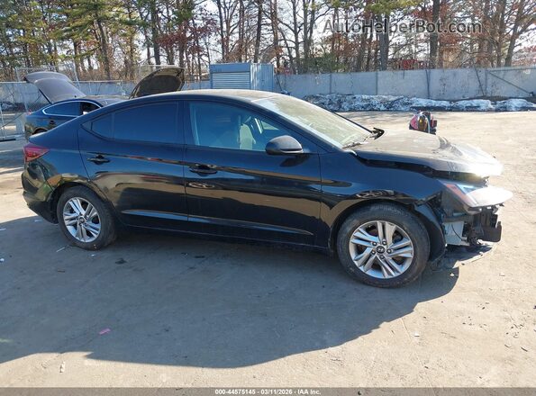 KMHD84LF4KU785812 2019 HYUNDAI ELANTRA Black 360 interior view
