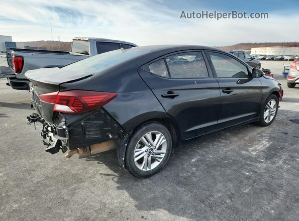 KMHD84LF6KU773306 2019 HYUNDAI ELANTRA Black Задня права чверть