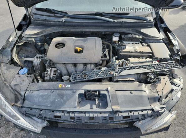 KMHD84LF6KU773306 2019 HYUNDAI ELANTRA Black Вид задньої частини салону