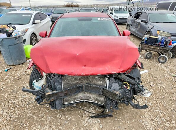 KMHD84LF7HU142749 2017 HYUNDAI ELANTRA Красный Вид спереди