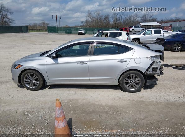KMHD84LF8JU589046 2018 HYUNDAI ELANTRA Silver 