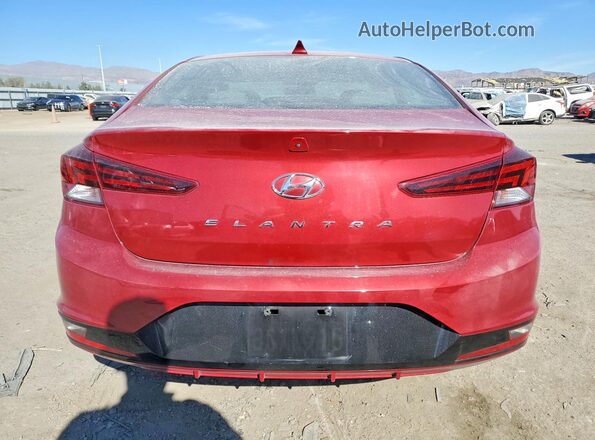 KMHD84LF8KU745913 2019 HYUNDAI ELANTRA Red 