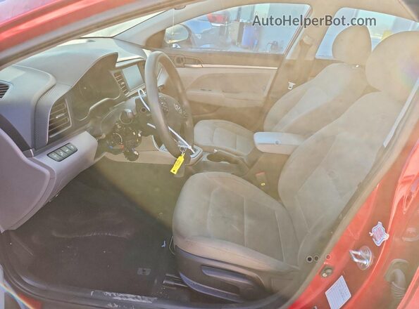 KMHD84LF8KU745913 2019 HYUNDAI ELANTRA Red 