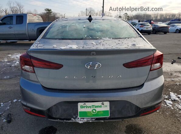 KMHD84LF8KU754255 2019 HYUNDAI ELANTRA Серый 