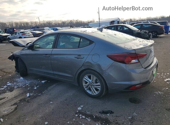 KMHD84LF8KU754255 2019 HYUNDAI ELANTRA Серый 