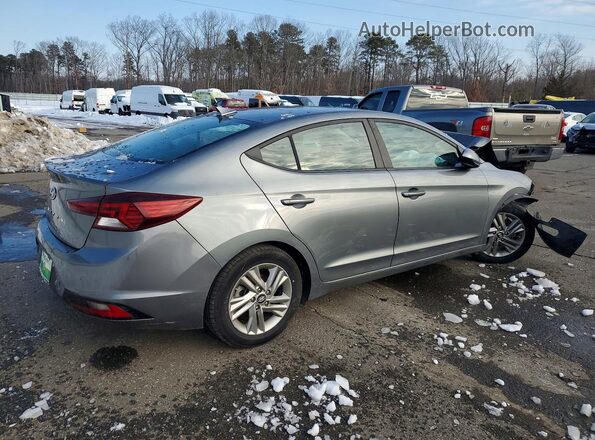 KMHD84LF8KU754255 2019 HYUNDAI ELANTRA Серый 
