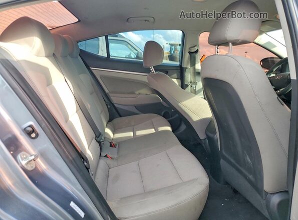 KMHD84LF8KU818858 2019 HYUNDAI ELANTRA Gray 