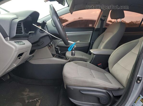 KMHD84LF8KU818858 2019 HYUNDAI ELANTRA Gray 