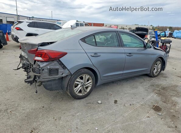 KMHD84LF9KU877658 2019 HYUNDAI ELANTRA Silver Trasero derecho