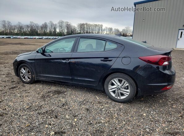 KMHD84LF9LU107087 2020 HYUNDAI ELANTRA Black Trasero izquierdo