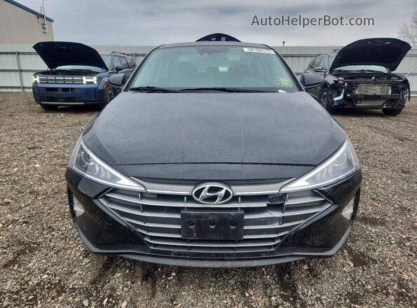 KMHD84LF9LU107087 2020 HYUNDAI ELANTRA Black Vista frontal