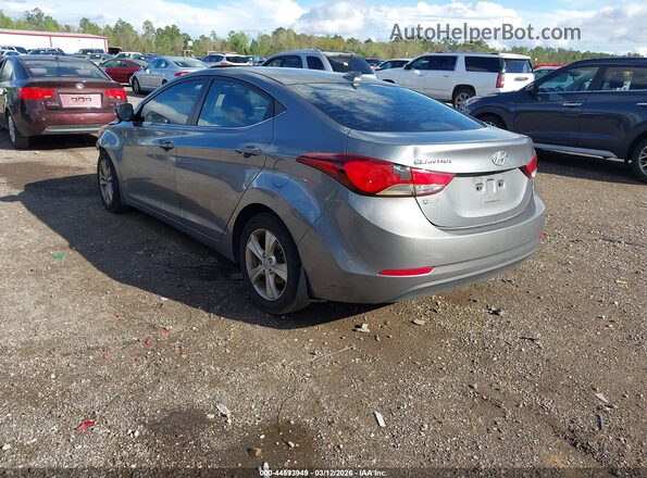 KMHDH4AE1GU584595 2016 HYUNDAI ELANTRA Gray Tył lewy