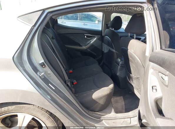KMHDH4AE1GU584595 2016 HYUNDAI ELANTRA Gray Widok naklejki z numerem VIN