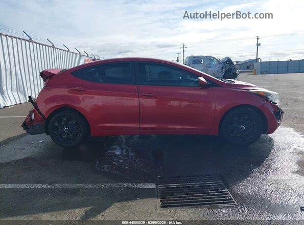 KMHDH4AE6GU542259 2016 HYUNDAI ELANTRA Red Панорамний вид салону 360°