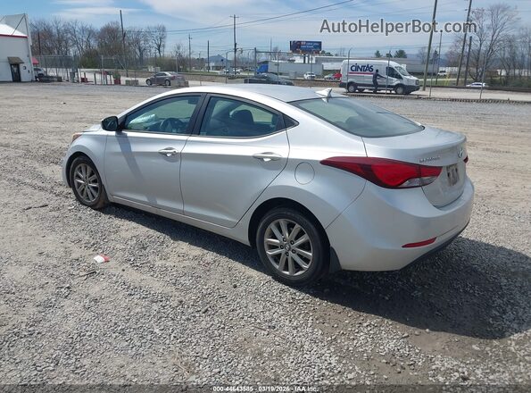 KMHDH4AE7GU479141 2016 HYUNDAI ELANTRA Silver უკანა მარცხენა