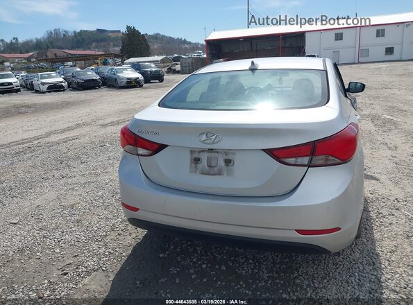 KMHDH4AE7GU479141 2016 HYUNDAI ELANTRA Silver 
