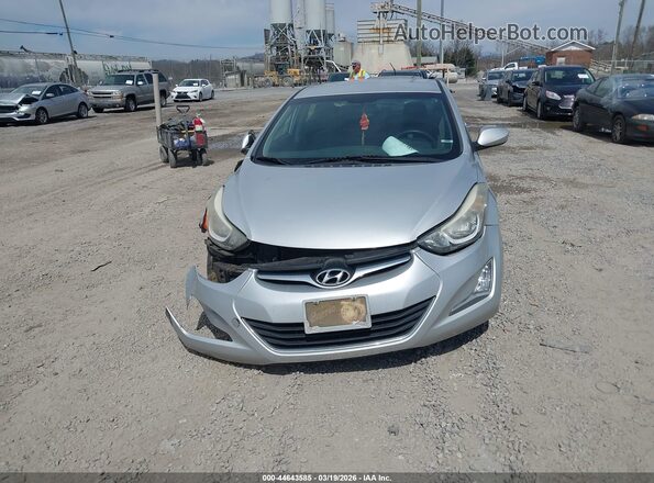 KMHDH4AE7GU479141 2016 HYUNDAI ELANTRA Silver ხელსაწყოთა პანელის ხედი