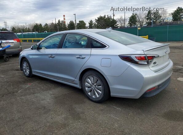 KMHE24L12GA019970 2016 HYUNDAI SONATA Silver Հետևի ձախ