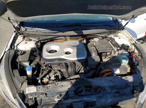 KMHE24L17HA058099 2017 HYUNDAI SONATA White 