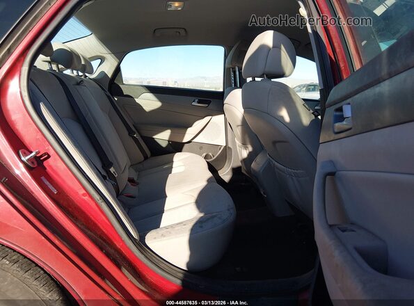 KMHE24L19GA040976 2016 HYUNDAI SONATA HYBRID Красный Вид наклейки с VIN-кодом