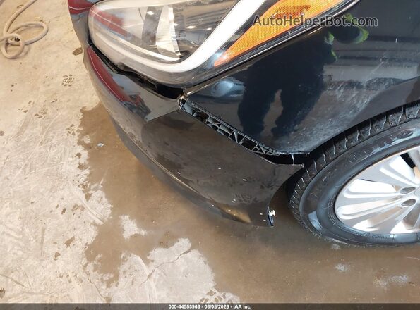 KMHE24L31HA066541 2017 HYUNDAI SONATA HYBRID Black Դիմացի տեսք