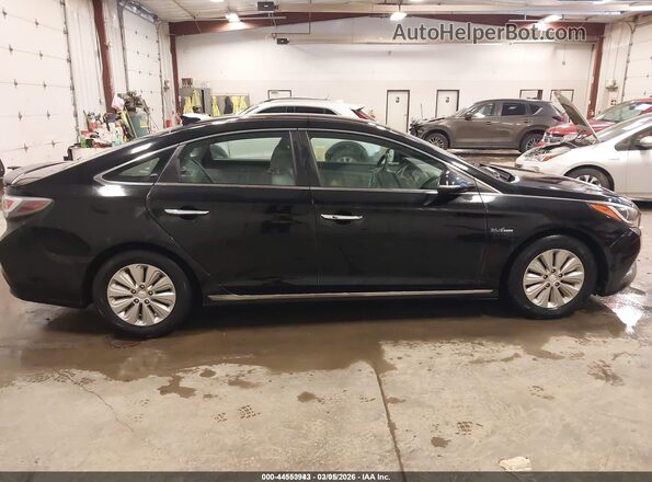 KMHE24L31HA066541 2017 HYUNDAI SONATA HYBRID Black 