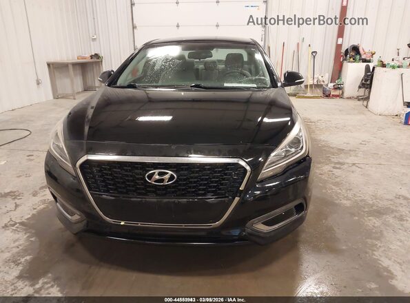 KMHE24L31HA066541 2017 HYUNDAI SONATA HYBRID Black 