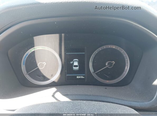 KMHE24L38KA084526 2019 HYUNDAI SONATA HYBRID Silver უკანა სავარძლების ხედი