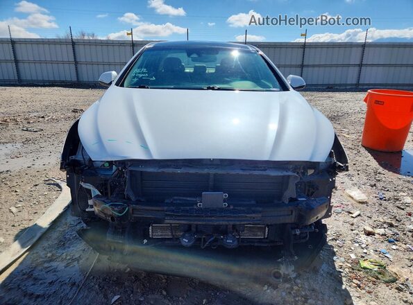 KMHE34L30JA083477 2018 HYUNDAI SONATA White Front view