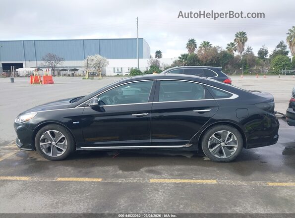 KMHE34L34KA092636 2019 HYUNDAI SONATA HYBRID Черный Панорамный вид салона 360°