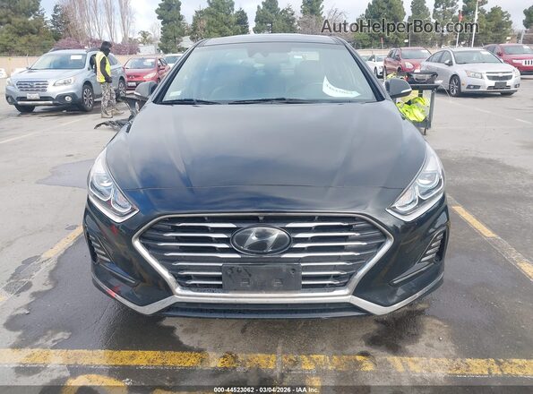 KMHE34L34KA092636 2019 HYUNDAI SONATA HYBRID Черный Вид щитка приборов