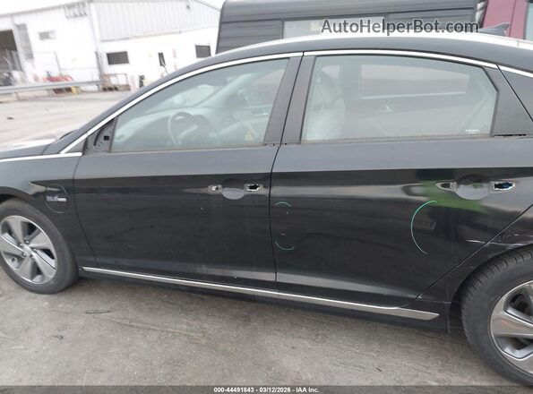 KMHE54L27HA071371 2017 HYUNDAI SONATA PLUG-IN HYBRID Black 