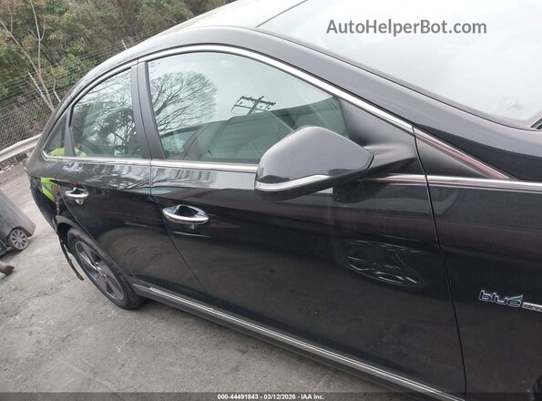 KMHE54L27HA071371 2017 HYUNDAI SONATA PLUG-IN HYBRID Black Widok wnętrza 360 stopni