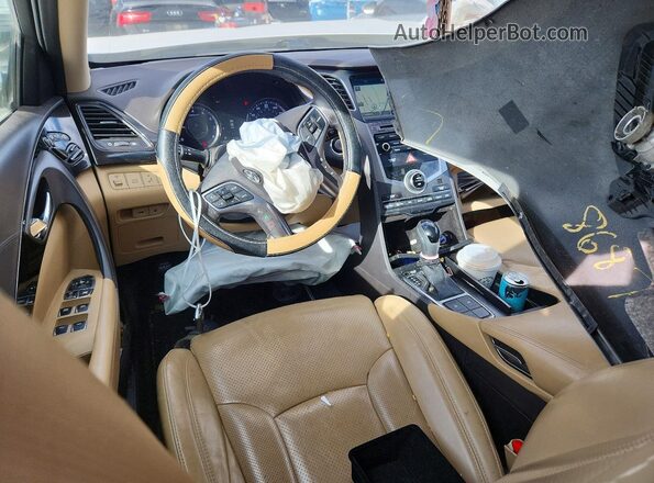 KMHFG4JG0HA572535 2017 HYUNDAI AZERA White 