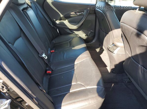 KMHFG4JG7HA589042 2017 HYUNDAI AZERA Gray Vista de los asientos traseros
