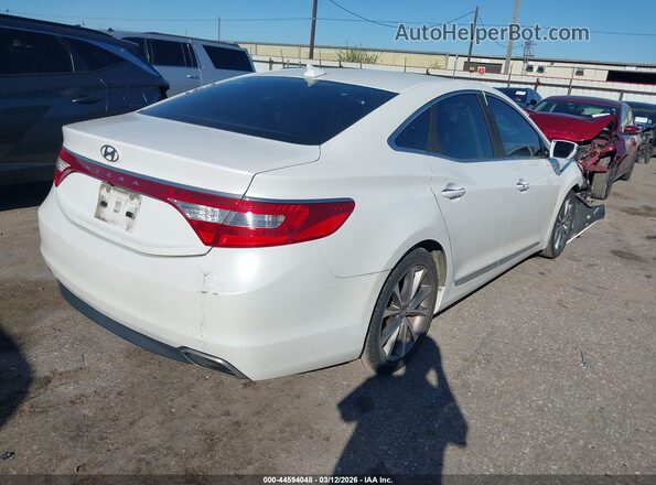 KMHFG4JGXGA509750 2016 HYUNDAI AZERA White 