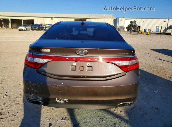 KMHFH4JG5HA572575 2017 HYUNDAI AZERA Gray Vista trasera