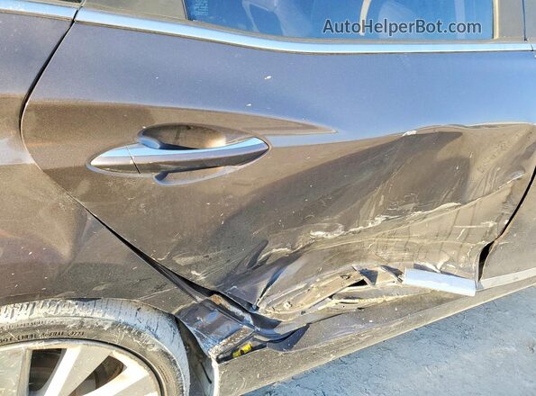 KMHFH4JG5HA572575 2017 HYUNDAI AZERA Gray Vista de los asientos traseros