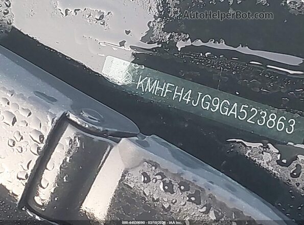 KMHFH4JG9GA523863 2016 HYUNDAI AZERA Black 