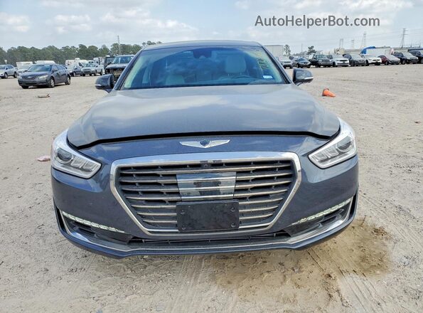 KMHG34JA5HU024248 2017 GENESIS G90 Gray Front view